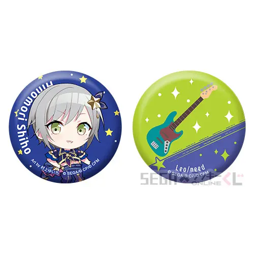 E賞-4 缶バッジセット “日野森 志歩”[全長約5.6cm]