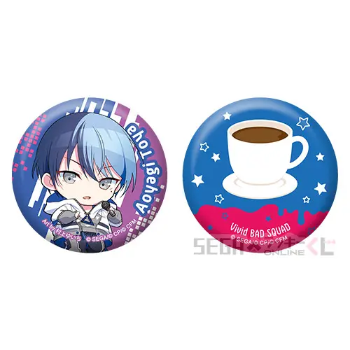 E賞-9 缶バッジセット “青柳 冬弥”[全長約5.6cm]