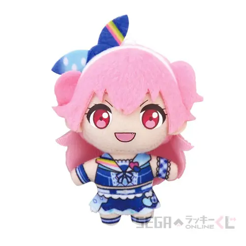 B賞-9 ぷちぬいマスコット “桃井 愛莉”[全長約8×5cm]