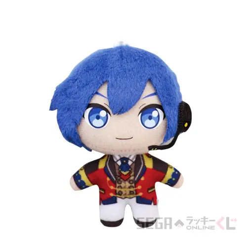 B賞-16 ぷちぬいマスコット “ワンダーランドのセカイのKAITO”[全長約8×5cm]