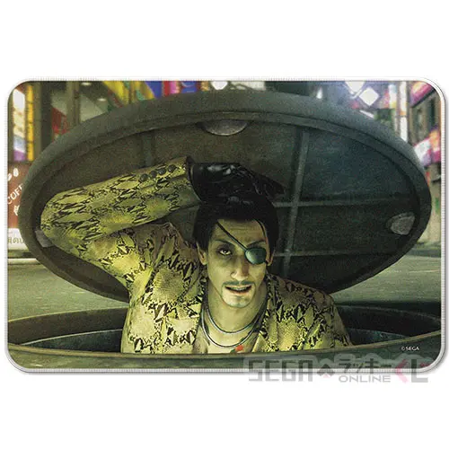 C賞‐1 床から真島 フロアマット[約W60cm×H40cm]