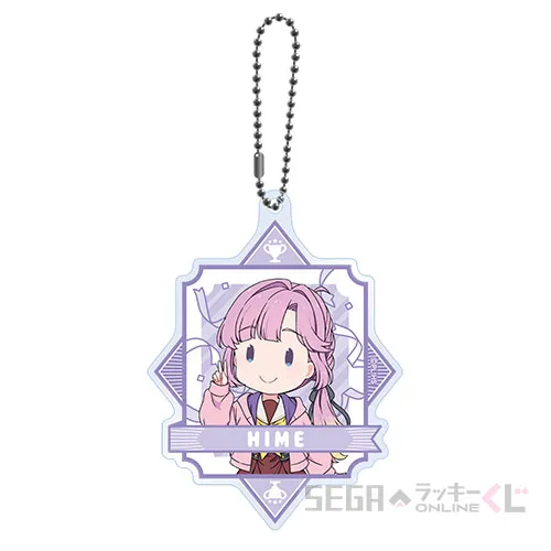 D賞-9 アクリルキーホルダー　安養寺姫芽 [約W6×H8cm]