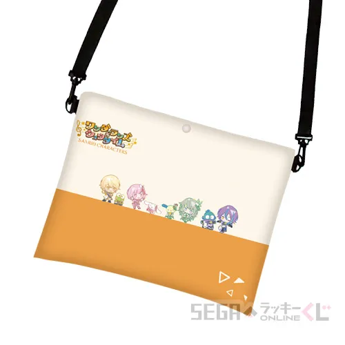 B賞-5 サコッシュ ワンダーランズ×ショウタイム [全長約25.5cm×19cm]
