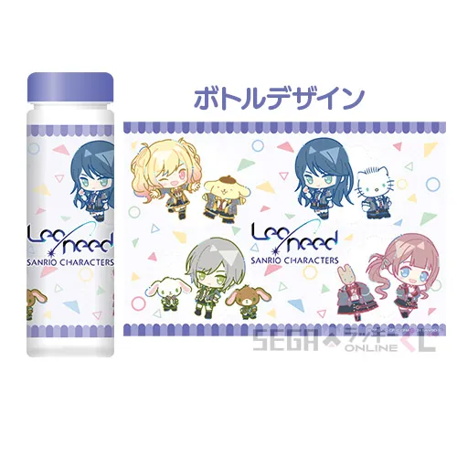C賞-2 クリアボトル Leo/need [全長約20cm/500ml]