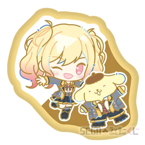 D賞-8 ふわふわバッジ 天馬 咲希 [全長約7cm]