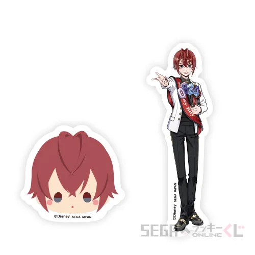 F賞-1 ステッカーセット リドル・ローズハート [大:約9-11×4cm 小:約5×5cm]