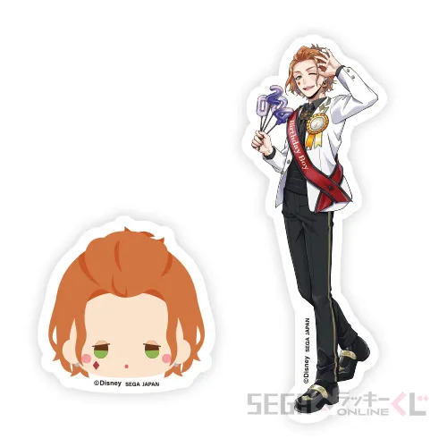 F賞-4 ステッカーセット ケイト・ダイヤモンド [大:約9-11×4cm 小:約5×5cm]