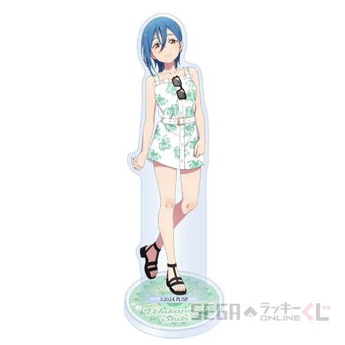 D賞-8 アクリルスタンド 若菜四季 [約W3.3×H11.7cm]