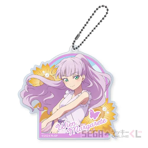 E賞-10 アクリルキーホルダー ウィーン・マルガレーテ [約W8.5×H8cm]