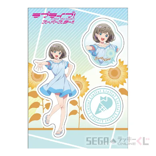 G賞-2 ステッカーセット 唐 可可 [A6]