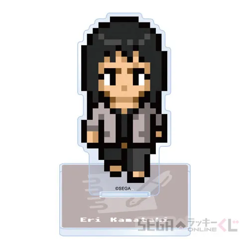 G賞-7 8bit　アクリルスタンド　(鎌滝えり) [本体：約W4.5cm×H7.5cm 台座：約W5.5cm×H5.5cm]