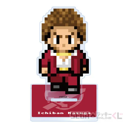 G賞-1 8bit　アクリルスタンド　(春日一番) [本体：約W4.5cm×H7.5cm 台座：約W5.5cm×H5.5cm]