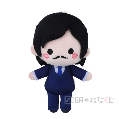 E賞-14 ぬいぐるみマスコット 諸伏高明 [約11×6.5cm]