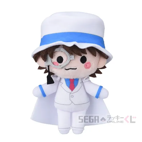 E賞-4 ぬいぐるみマスコット 怪盗キッド [約11×6.5cm]