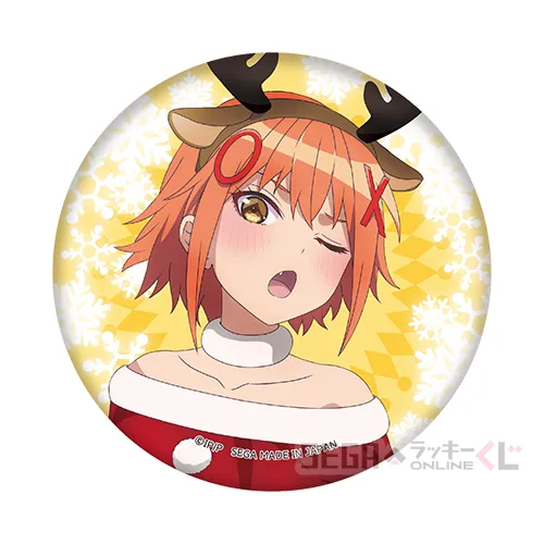 E賞-6 缶バッジ－Ｆ [約7.5cm]