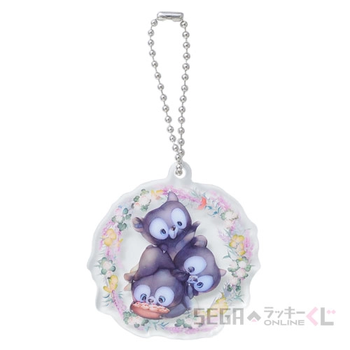 D賞-10 いろいろアートアクリルチャーム メリダとおそろしの森 [約4cm×4cm]