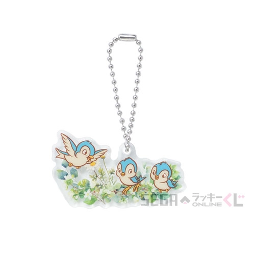 D賞-4 いろいろアートアクリルチャーム 白雪姫 [約5cm×2.5cm]