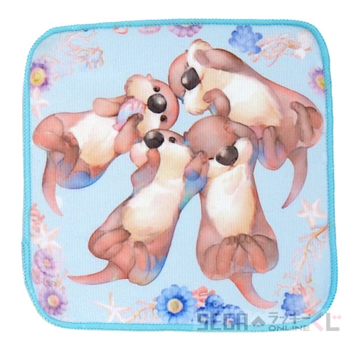 E賞-8 いろいろアートハンドタオル ファインディング・ドリー [約20cm×20cm]