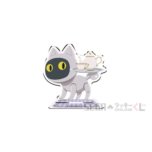 C賞-4 アクリルスタンド Ｃ０１８ [本体：約W4.9cm～6.9cm×H6.7cm～14.8cm　台座：約W4.5cm～5cm×D4cm]