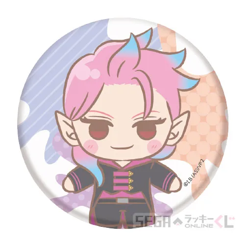 D賞-11 缶バッジ マナー違反 [約7cm]