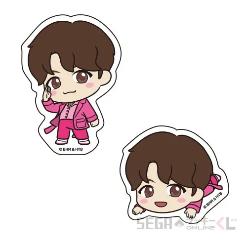 G賞-4 トラベルステッカー “ｊ－ｈｏｐｅ” [約W7.9cm～H6.7cm 約W7cm～H10cm]