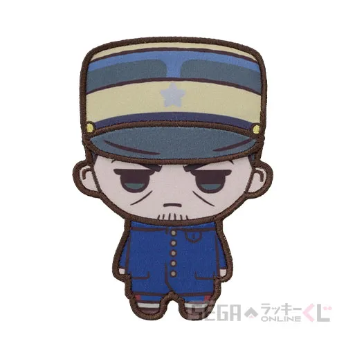 B賞-12 フェルトバッジ (月島軍曹) [約12～13cm]