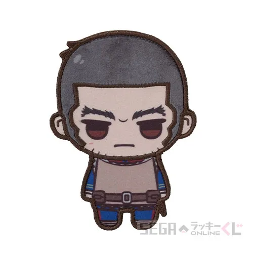 B賞-7 フェルトバッジ (谷垣源次郎) [約12～13cm]