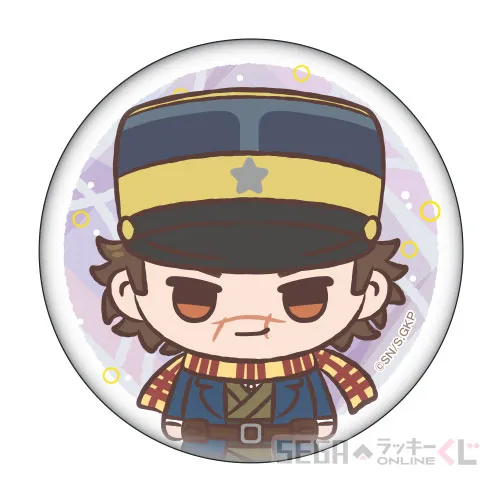 C賞-1 缶バッジ (杉元佐一) [約6.5cm]