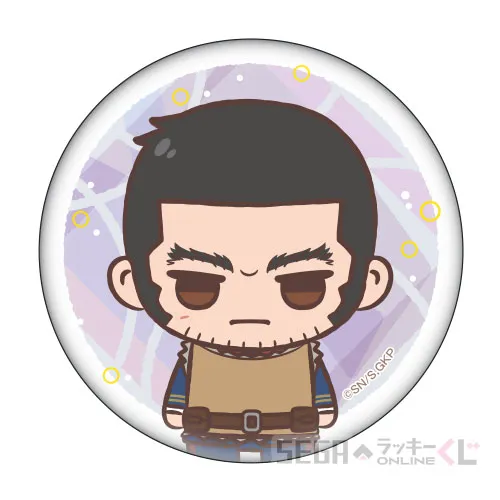 C賞-7 缶バッジ (谷垣源次郎) [約6.5cm]