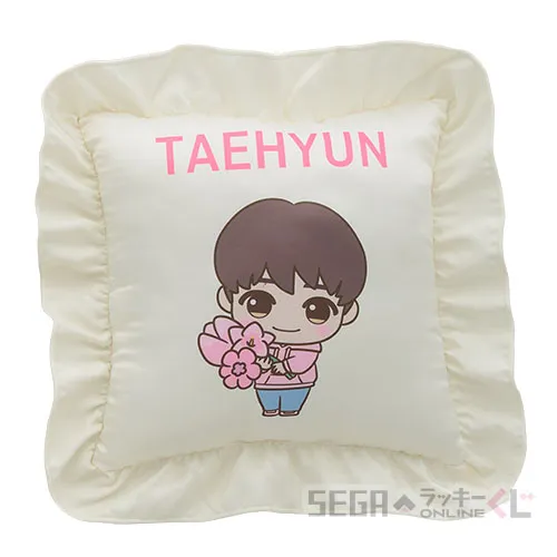B賞-4 クッション TAEHYUN [W26×D9×H26cm]