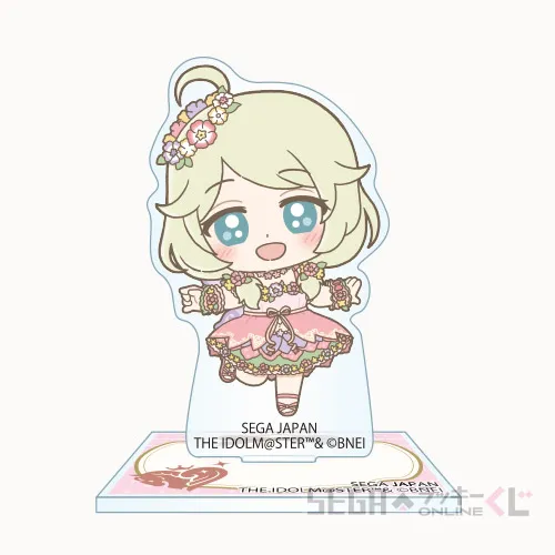 E賞-10 アクリルスタンド 遊佐こずえ 全長約5～6cm