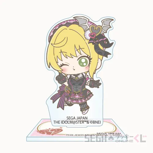 E賞-9 アクリルスタンド 宮本フレデリカ 全長約5～6cm
