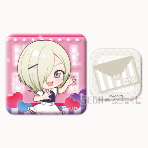 F賞-12 缶バッジセット ミア・テイラー 全長約3～5.5cm