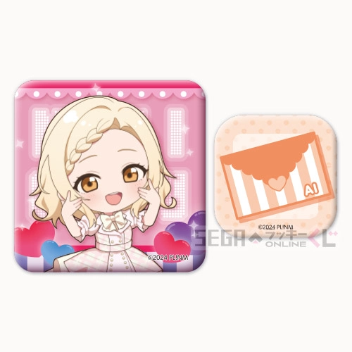 F賞-6 缶バッジセット 宮下 愛 全長約3～5.5cm