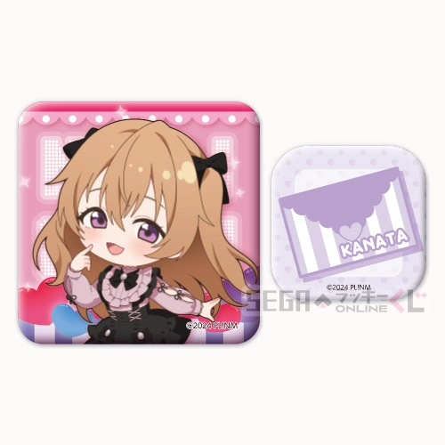 F賞-7 缶バッジセット 近江 彼方 全長約3～5.5cm