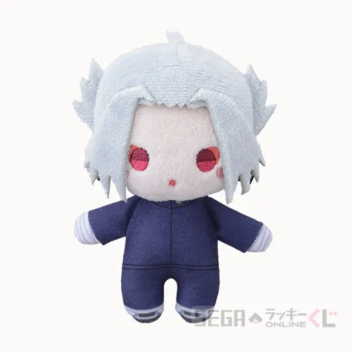D賞-16 ぬいぐるみマスコット 楽 全長約11cm
