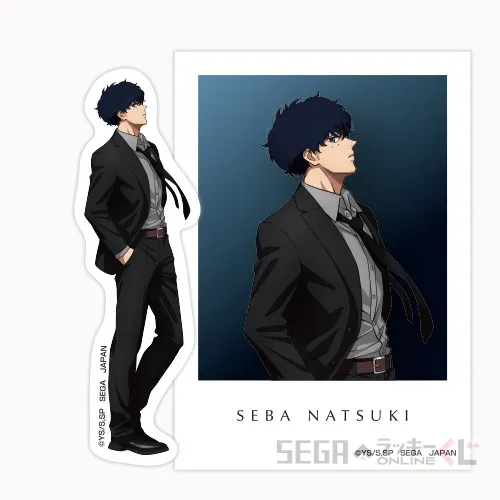 F賞-5 ステッカーセット 勢羽 夏生 全長約8～9cm