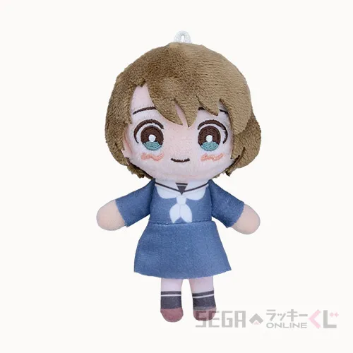 D賞-12 ぬいぐるみマスコット 越水七槻 全長約11cm