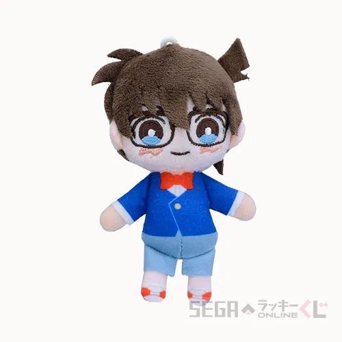 D賞-1 ぬいぐるみマスコット 江戸川コナン 全長約11cm