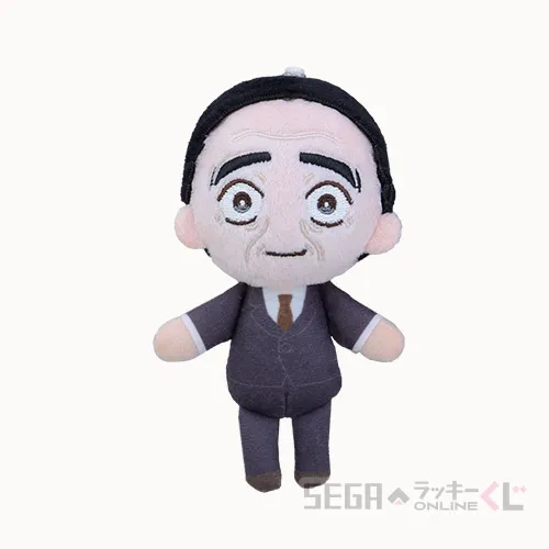 D賞-3 ぬいぐるみマスコット 津川秀治 全長約11cm