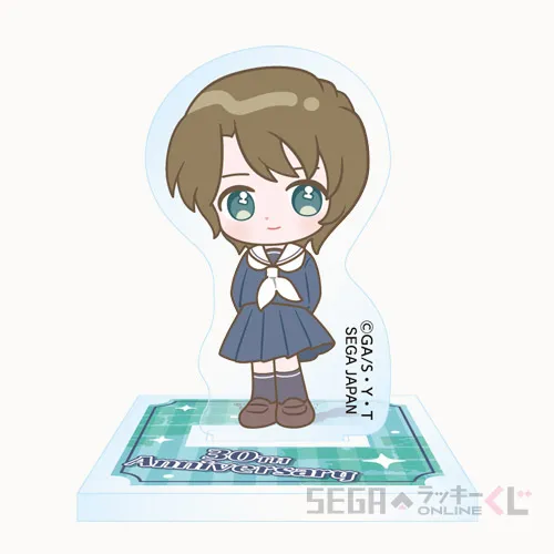 F賞-19 アクリルスタンド 越水七槻 全長約3.5~5cm