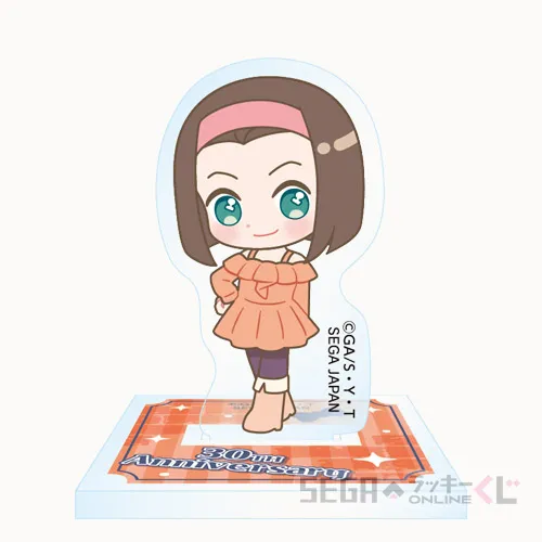 F賞-21 アクリルスタンド 鈴木園子 全長約3.5~5cm