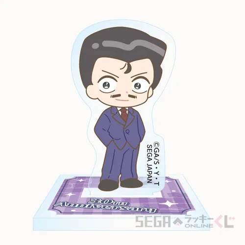 F賞-3 アクリルスタンド 毛利小五郎 全長約3.5~5cm