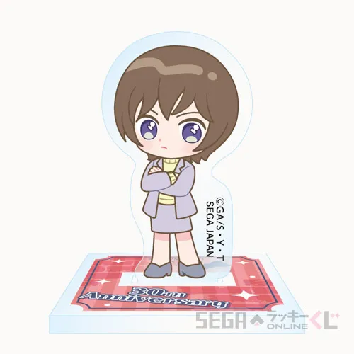 F賞-9 アクリルスタンド 佐藤美和子 全長約3.5~5cm