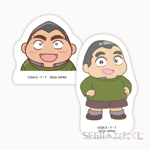 G賞-6 ステッカーセット 小嶋元太 全長約3.5~6.5cm