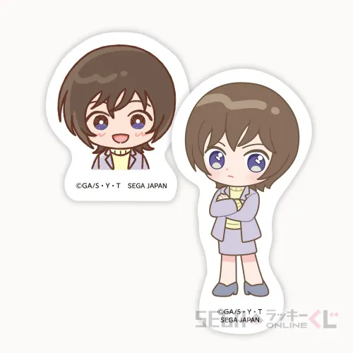 G賞-9 ステッカーセット 佐藤美和子 全長約3.5~6.5cm