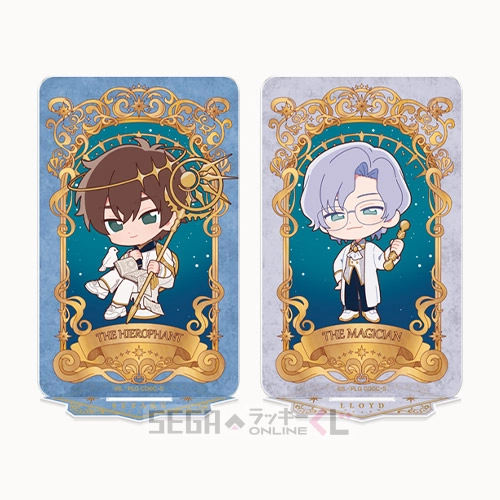 B賞-6 アクリルスタンド スザク/ロイド 全長約10～13cm