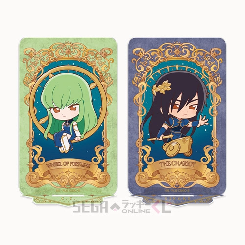 B賞-7 アクリルスタンド C.C./星刻 全長約10～13cm