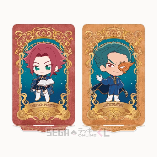 B賞-8 アクリルスタンド カレン/ジェレミア 全長約10～13cm