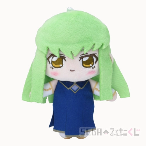 C賞-3 ぬいぐるみマスコット C.C. 全長約12cm